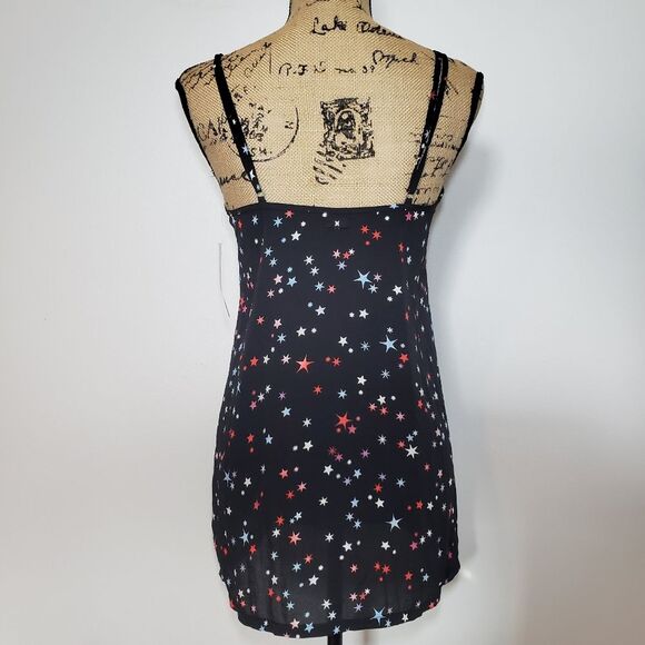 NWT Hurley Cosmic V-Neck Slip Dress Cover-Up Size XS - Picture 4 of 10